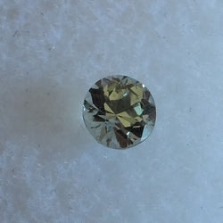 .60 CT SPARKLING YELLOW/SILVER ROUND DIAMOND CUT MONTANA SAPPHIRE - Blaze-N-Gems