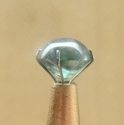 4.03 CT BUFF TOP SEA GREEN SAPPHIRE - Blaze-N-Gems
