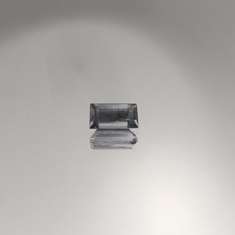 .63 CARAT PALE BLUE BAGUETTE CUT MT SAPPHIRE - Blaze-N-Gems