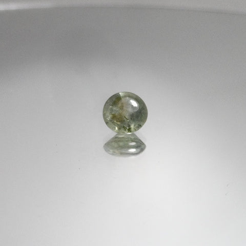 1.12 CT BUFF TOP PRETTY GREEN ROUND MT SAPPHIRE - Blaze-N-Gems