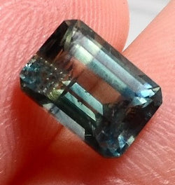 1.86 CT BLUE BAGUETTE COLOR BAND MONTANA SAPPHIRE - Blaze-N-Gems