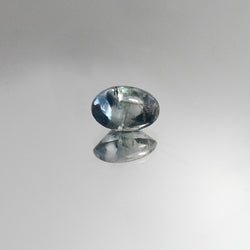 1.83 MEDIUM BLUE LAKE BUFF TOP FACET BOTTOM MT SAPPHIRE - Blaze-N-Gems