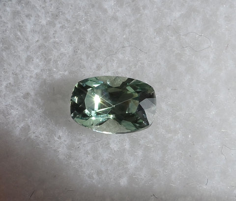 .76CT AQUA BLUE/GREEN COLOR ALL NATURAL MONTANA SAPPHIRE - Blaze-N-Gems