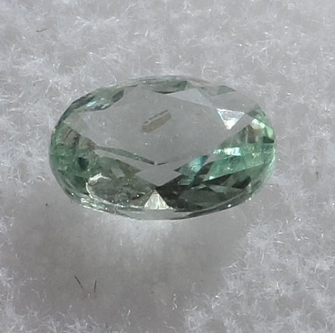 .85ct. BEAUTIFUL LIGHT GREEN NATURAL MONTANA SAPPHIRE - Blaze-N-Gems