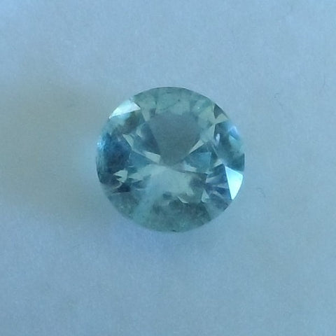 1.36CTS BEAUTIFUL LIGHT BLUE COLOR ROUND CUT MONTANA SAPPHIRE - Blaze-N-Gems