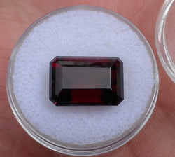 12.28 ct. HUGE Montana Garnet, Deep bright red - Blaze-N-Gems