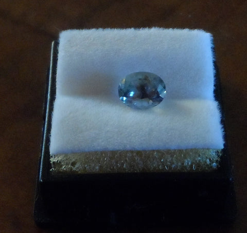 .83ct. LIGHT LEVI BLUE MONTANA SAPPHIRE - Blaze-N-Gems