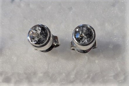 MONTANA SAPPHIRE EARRINGS. 5.2 MMM 1.42 TCW UNHEATED - Blaze-N-Gems