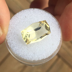 5.17 CT YELLOW ANDASINE CUSTOM CUT - Blaze-N-Gems