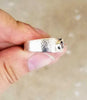 5mm SILVER MONTANA SAPPHIRE MENS RING SIZE 10.25 - Blaze-N-Gems